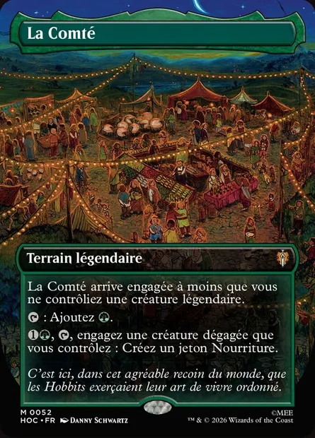 La Comté, carte Magic HOC 52 — extension The Hobbit Eternal
