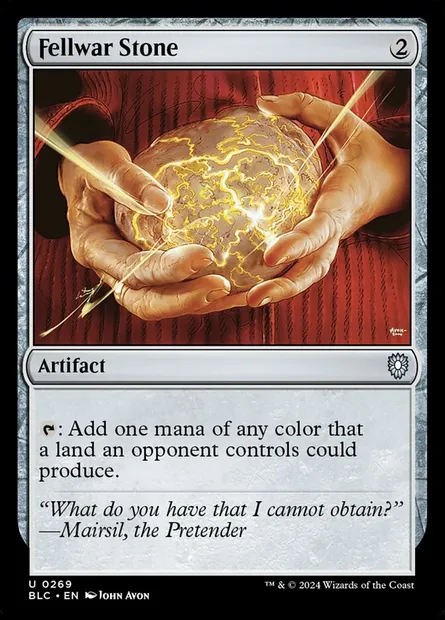Fellwar Stone, Magic card BLC 269 — Bloomburrow Commander set