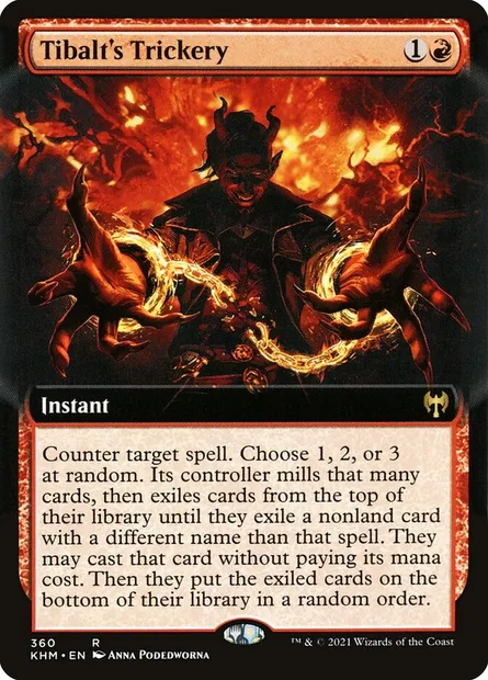 Tibalt's Trickery, Magic card KHM 360 — Kaldheim set