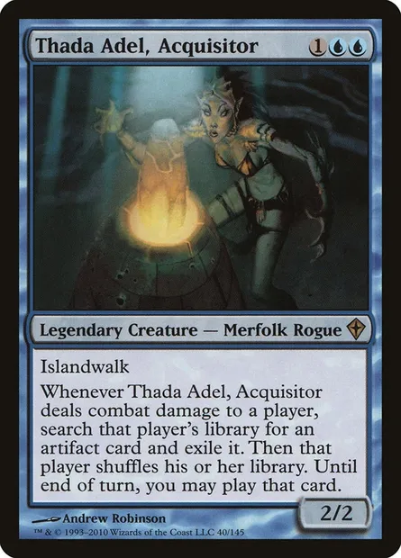 Thada Adel, Acquisitor, Magic card WWK 40 — Worldwake set