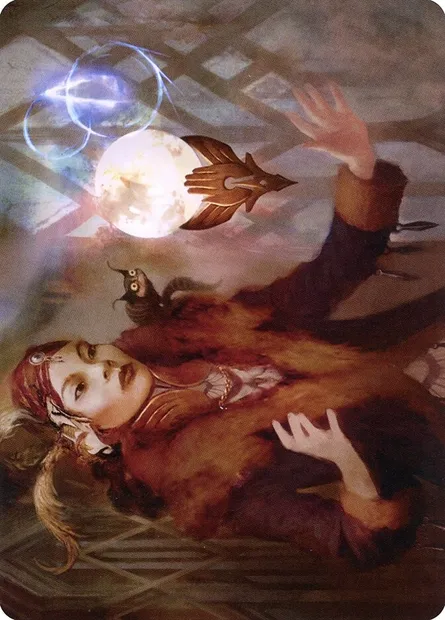Misfortune Teller // Misfortune Teller, carte Magic ASNC 58 — extension New Capenna Art Series