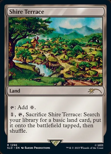 Terrasse de la Comté, carte Magic SLD 1296 — extension Secret Lair Drop