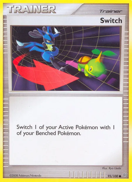Échange, carte Pokémon SF 93 — extension Tempête