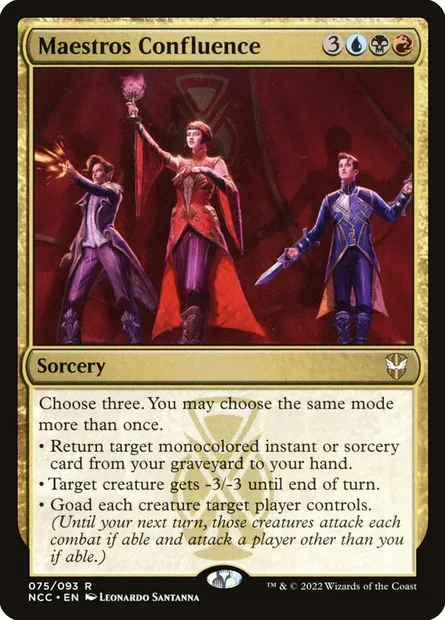 Maestros Confluence, Magic card NCC 75 — New Capenna Commander set