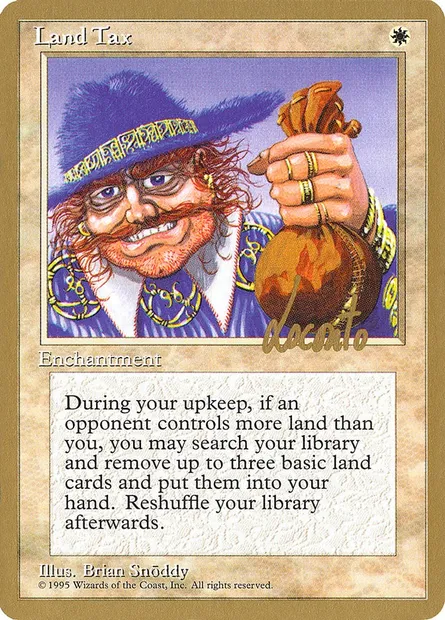 Contribution foncière, carte Magic PTC ml34 — extension Pro Tour Collector Set