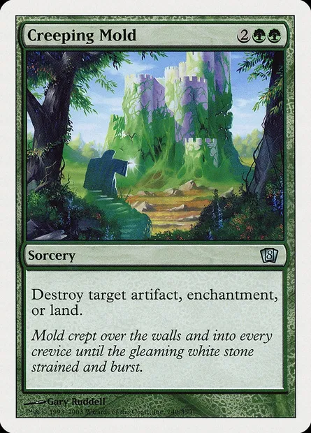Creeping Mold, Magic card 8ED 240 — Eighth Edition set