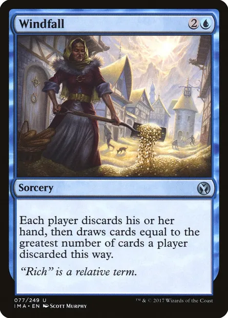 Aubaine, carte Magic IMA 77 — extension Iconic Masters