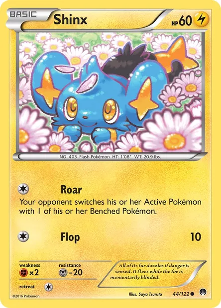 Shinx, Pokémon card BKP 44 — BREAKpoint set