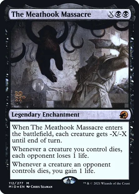 The Meathook Massacre, Magic card PMID 112s — Innistrad: Midnight Hunt Promos set