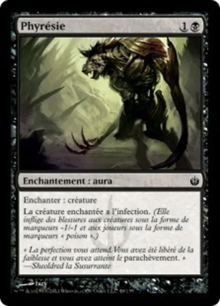 Phyrésie, carte Magic MBS 49 — extension Mirrodin assiégé