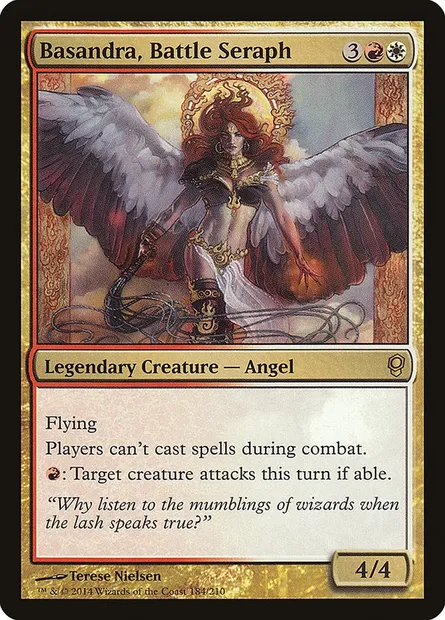 Basandra, Battle Seraph, Magic card CNS 184 — Conspiracy set