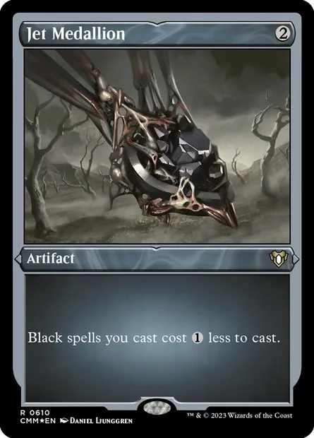 Jet Medallion, Magic card CMM 610 — Commander Masters set