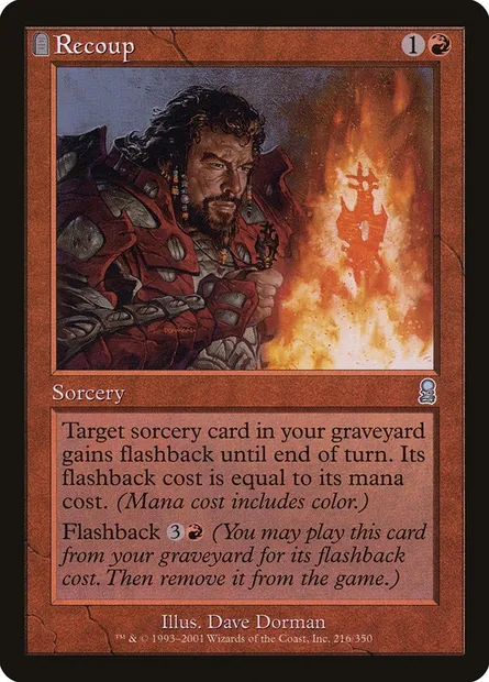Recoup, Magic card ODY 216 — Odyssey set