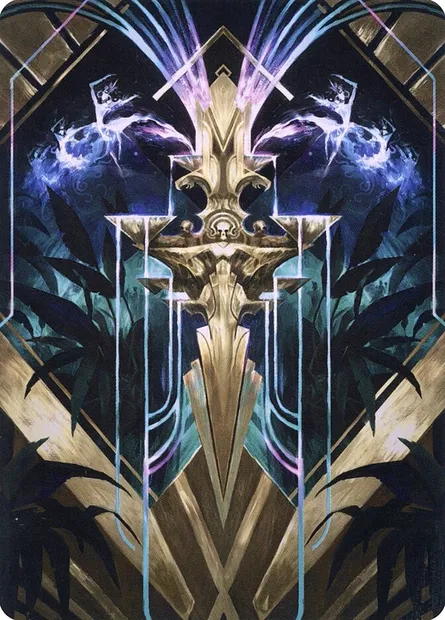 Halo Fountain // Halo Fountain, Magic card ASNC 66 — New Capenna Art Series set