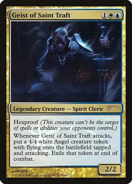 Geist de Saint Traft, carte Magic WMC 2014 — extension World Magic Cup Qualifiers
