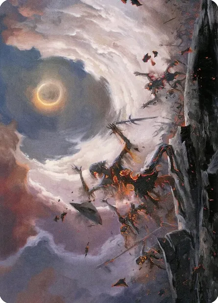Damn // Damn, Magic card AMH2 28 — Modern Horizons 2 Art Series set