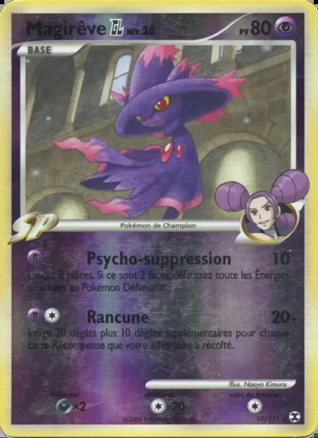Magirêve GL Niv. 26, carte Pokémon RR 10 — extension Rivaux Émergeants