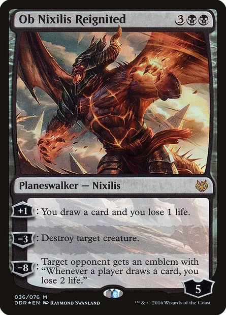 Ob Nixilis Reignited, Magic card DDR 36 — Duel Decks: Nissa vs. Ob Nixilis set