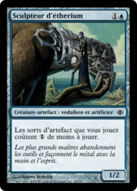 Sculpteur d'étherium, carte Magic ALA 42 — extension Les éclats d'Alara