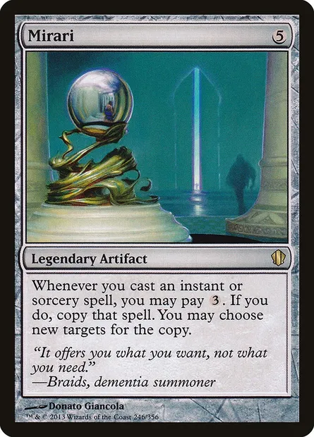 Mirari, Magic card C13 246 — Commander 2013 set