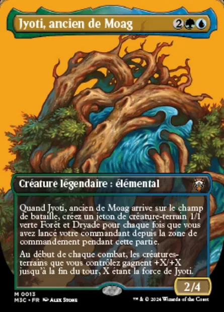 Jyoti, ancien de Moag, carte Magic M3C 13 — extension Modern Horizons 3 Commander