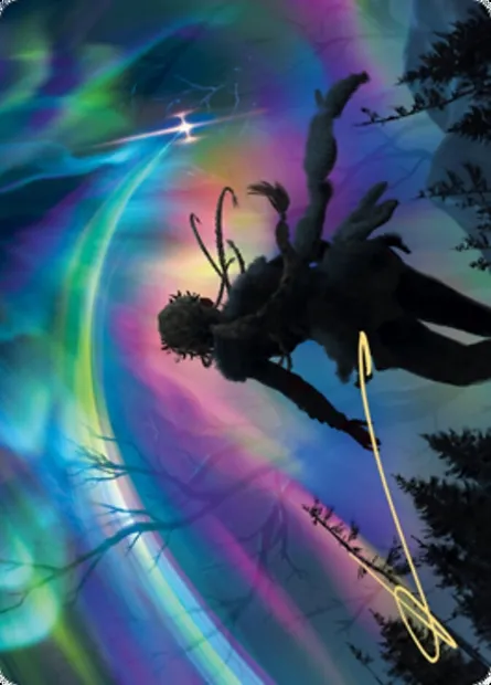 The Prismatic Bridge // The Prismatic Bridge, Magic card AKHM 64 — Kaldheim Art Series set