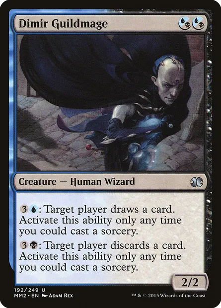 Ghildmage de Dimir, carte Magic MM2 192 — extension Modern Masters 2015