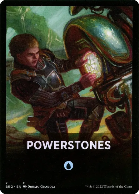 Powerstones, carte Magic FBRO 2 — extension The Brothers' War Jumpstart Front Cards