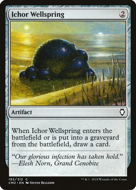 Ichor Wellspring, Magic card CM2 193 — Commander Anthology Volume II set