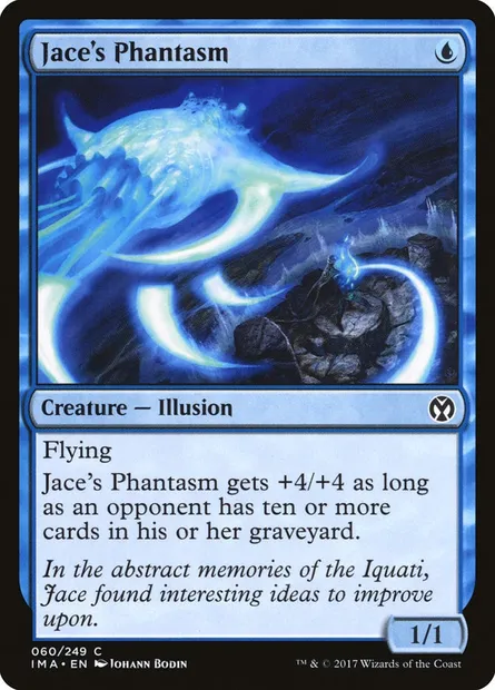 Jace's Phantasm, Magic card IMA 60 — Iconic Masters set