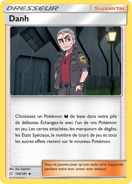 Danh, carte Pokémon TEU 150 — extension Duo de Choc