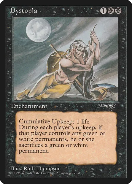 Dystopia, Magic card ALL 47 — Alliances set