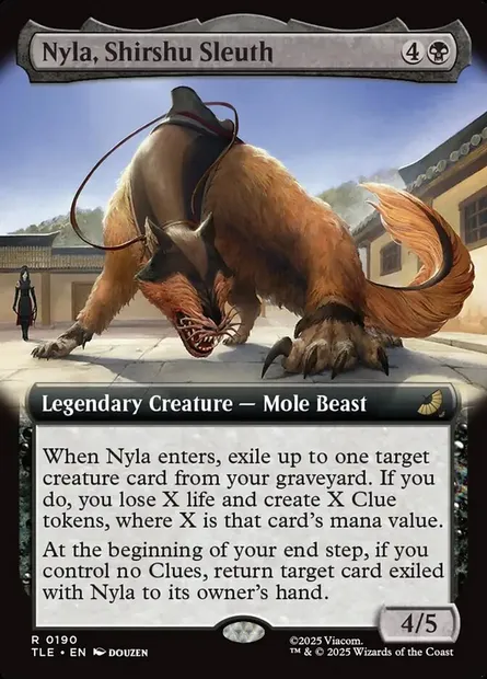Nyla, Shirshu Sleuth, Magic card TLE 190 — Avatar: The Last Airbender Eternal set