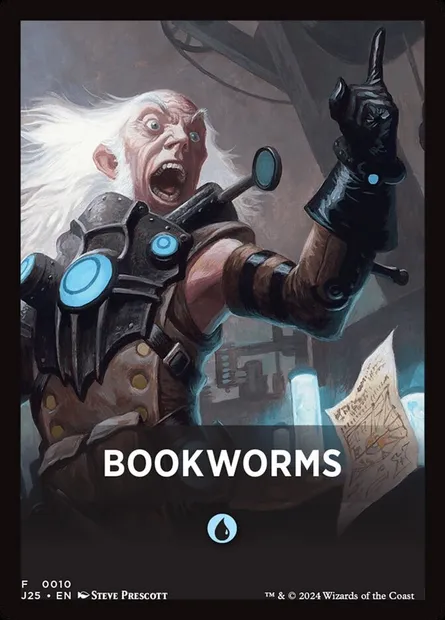 Bookworms, carte Magic FJ25 10 — extension Foundations Jumpstart Front Cards