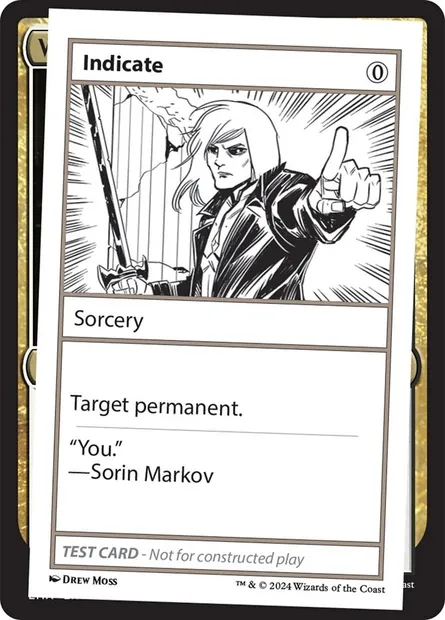 Indicate, carte Magic MB2 501 — extension Mystery Booster 2