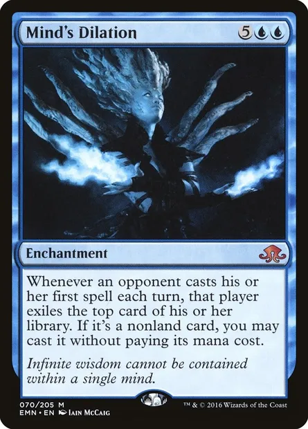 Mind's Dilation, Magic card EMN 70 — Eldritch Moon set
