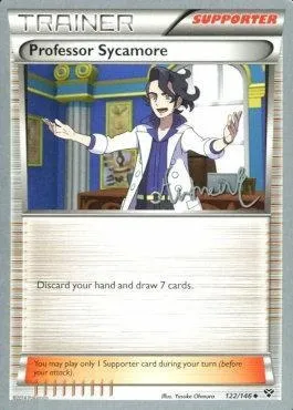 Professor Sycamore, Pokémon card WCD14 122-2 — World Championship Decks 2014 set