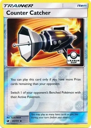 Counter Catcher, Pokémon card LGP 091 — League Promos set