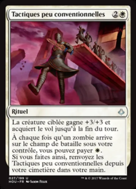 Tactiques peu conventionnelles, carte Magic HOU 27 — extension L’âge de la destruction