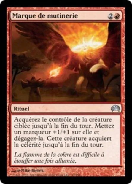 Marque de mutinerie, carte Magic PC2 47 — extension Planechase 2012
