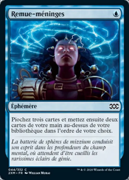 Remue-méninges, carte Magic 2XM 44 — extension Double Masters