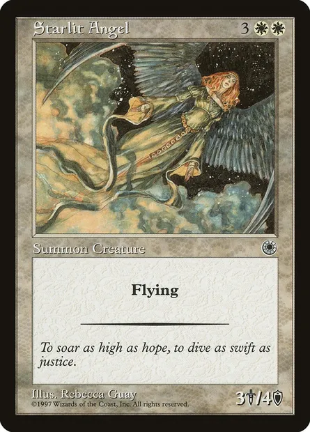 Starlit Angel, Magic card POR 30 — Portal set