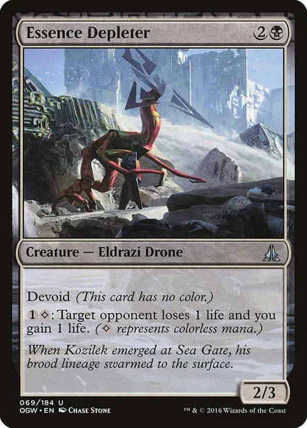 Essence Depleter, Magic card OGW 69 — Oath of the Gatewatch set