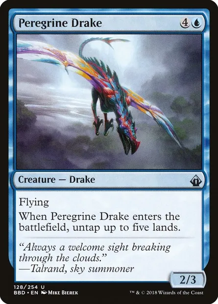 Drakôn pèlerin, carte Magic BBD 128 — extension Battlebond