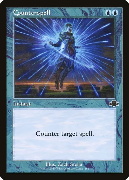 Counterspell, Magic card DMR 281 — Dominaria Remastered set