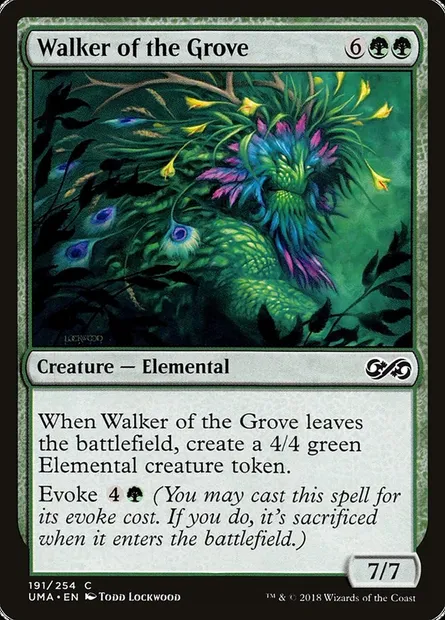 Marcheur du bosquet, carte Magic UMA 191 — extension Ultimate Masters