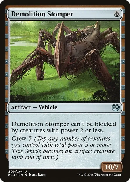 Demolition Stomper, Magic card KLD 206 — Kaladesh set