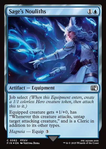 Sage's Nouliths, Magic card FIN 582 — Final Fantasy set