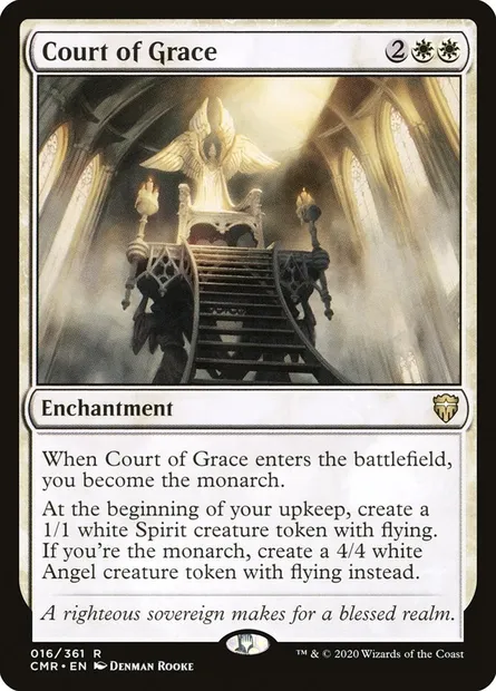 Court of Grace, Magic card CMR 16 — Commander Legends set