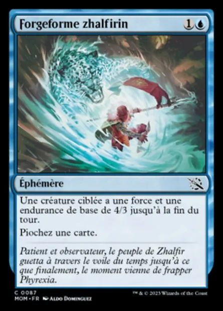 Forgeforme zhalfirin, carte Magic MOM 87 — extension L'invasion des machines
